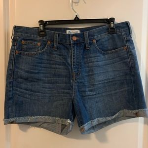 Madewell denim shorts